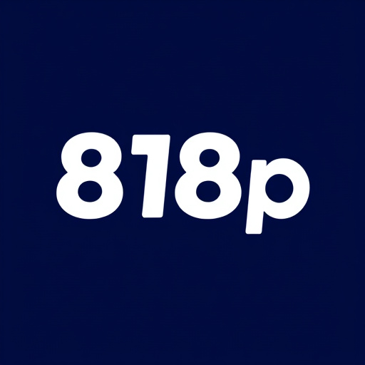818p